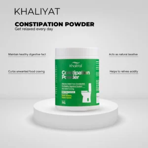 Nisha Lambha Constipation Powder – a natural digestive supplement in sleek packaging, formulated to relieve constipation and support healthy digestion.